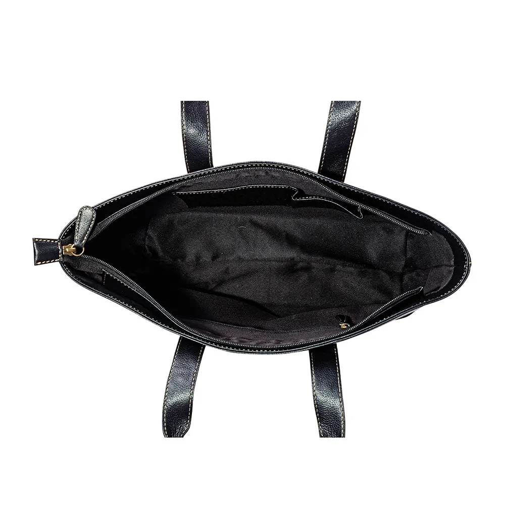 Canyon Meadows Hand-tooled Handbag sold by Myra Bag product image thumbnail 4