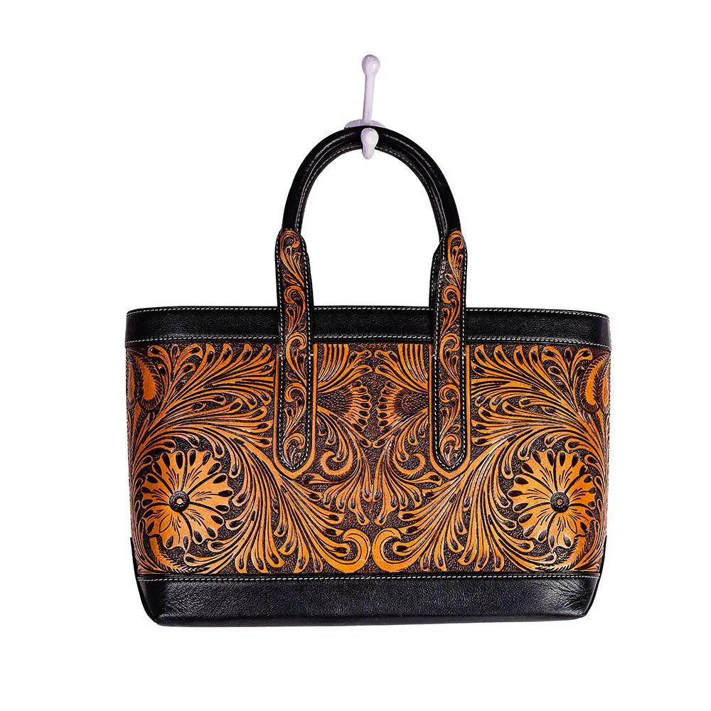 Canyon Meadows Hand-tooled Handbag sold by Myra Bag product image thumbnail 5