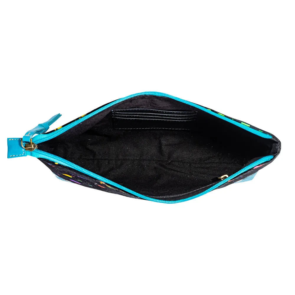 Skyviews Pouch in Blue sold by Myra Bag product image thumbnail 4