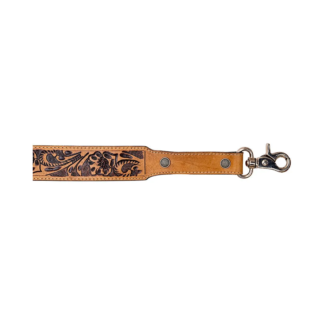 Westland Pass Hand-tooled Leather Strap sold by Myra Bag product image thumbnail 3