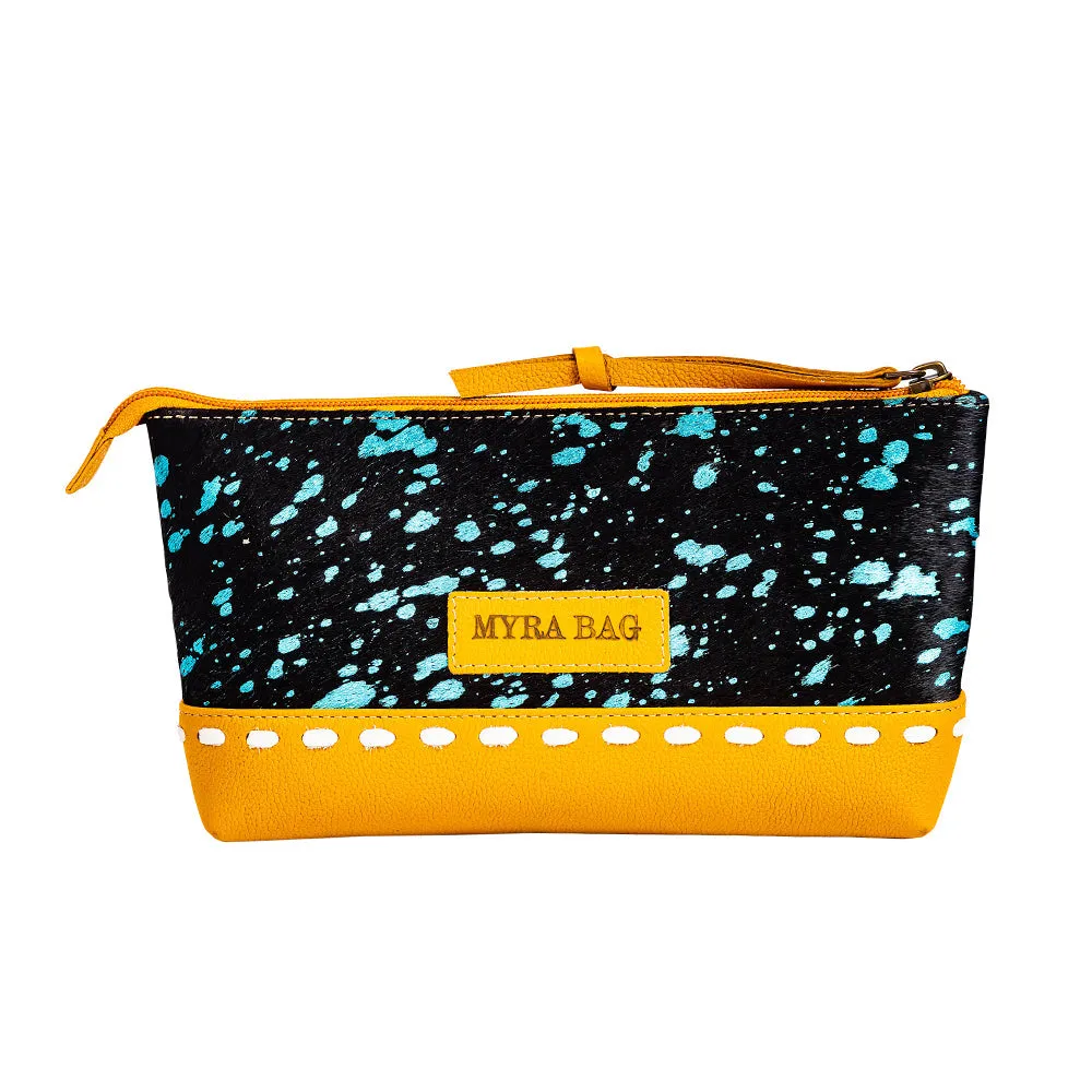 Skyviews Pouch in Yellow sold by Myra Bag product image thumbnail 3