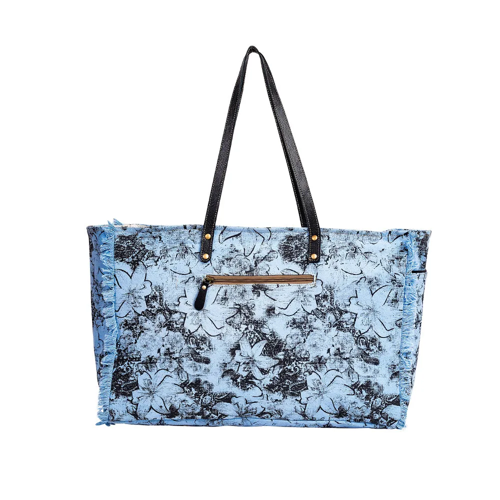 Bleu Creek Meadow Weekender Bag sold by Myra Bag product image thumbnail 3