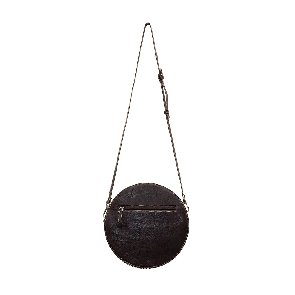 Boho Brown Round Bag sold by Myra Bag product image thumbnail 5