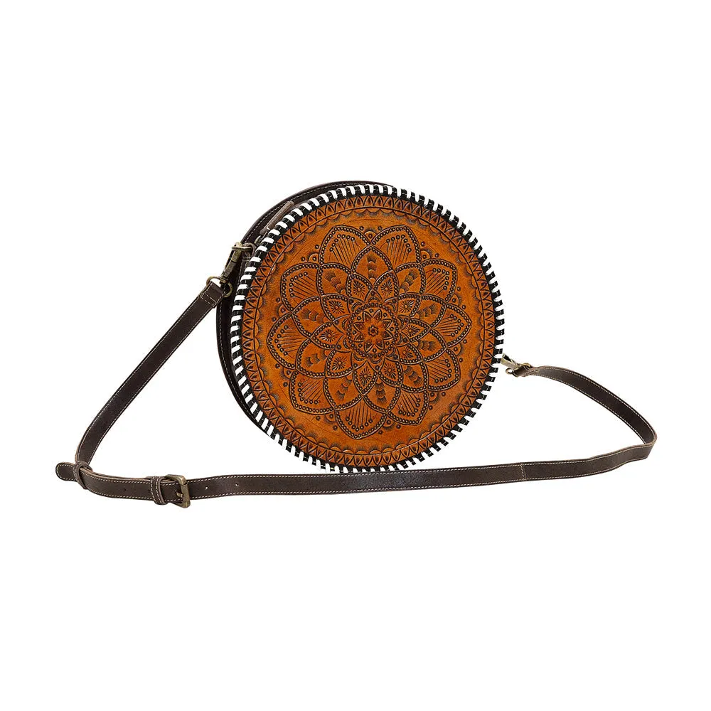 Boho Brown Round Bag sold by Myra Bag product image thumbnail 2