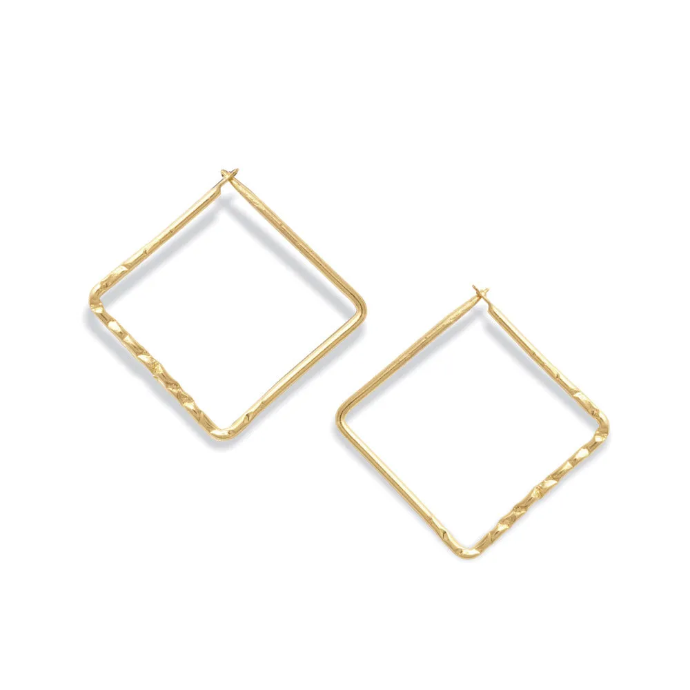 Fancy Feet Hoop Earrings sold by Myra Bag