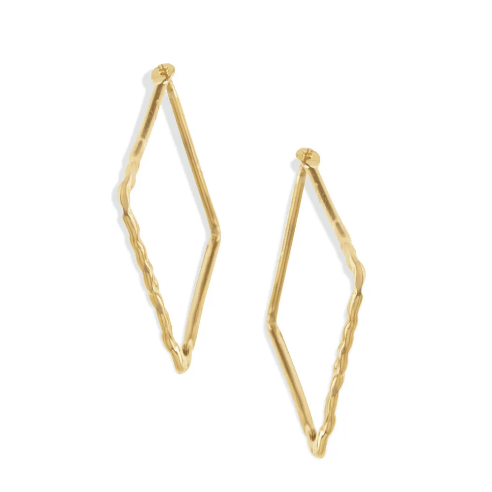 Fancy Feet Hoop Earrings sold by Myra Bag product image thumbnail 2