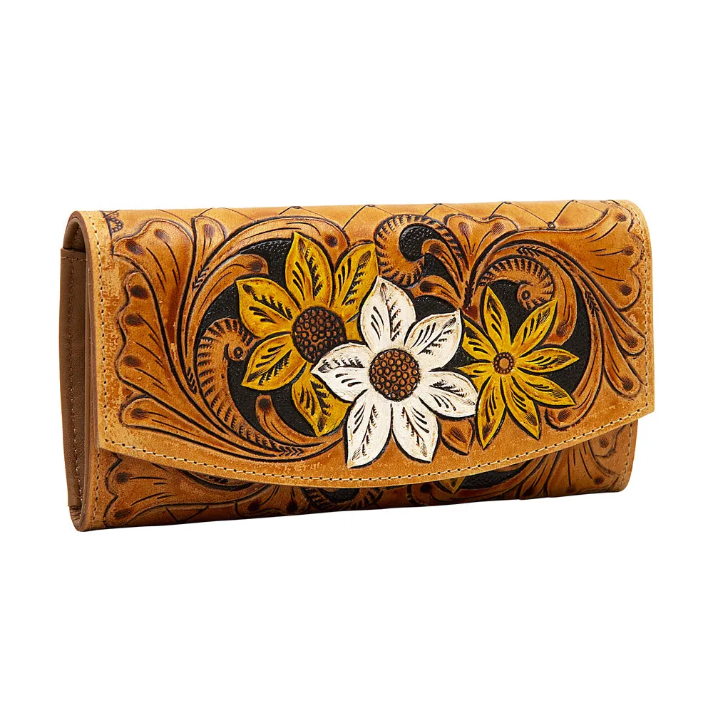 Brown Garden Wallet sold by Myra Bag product image thumbnail 2
