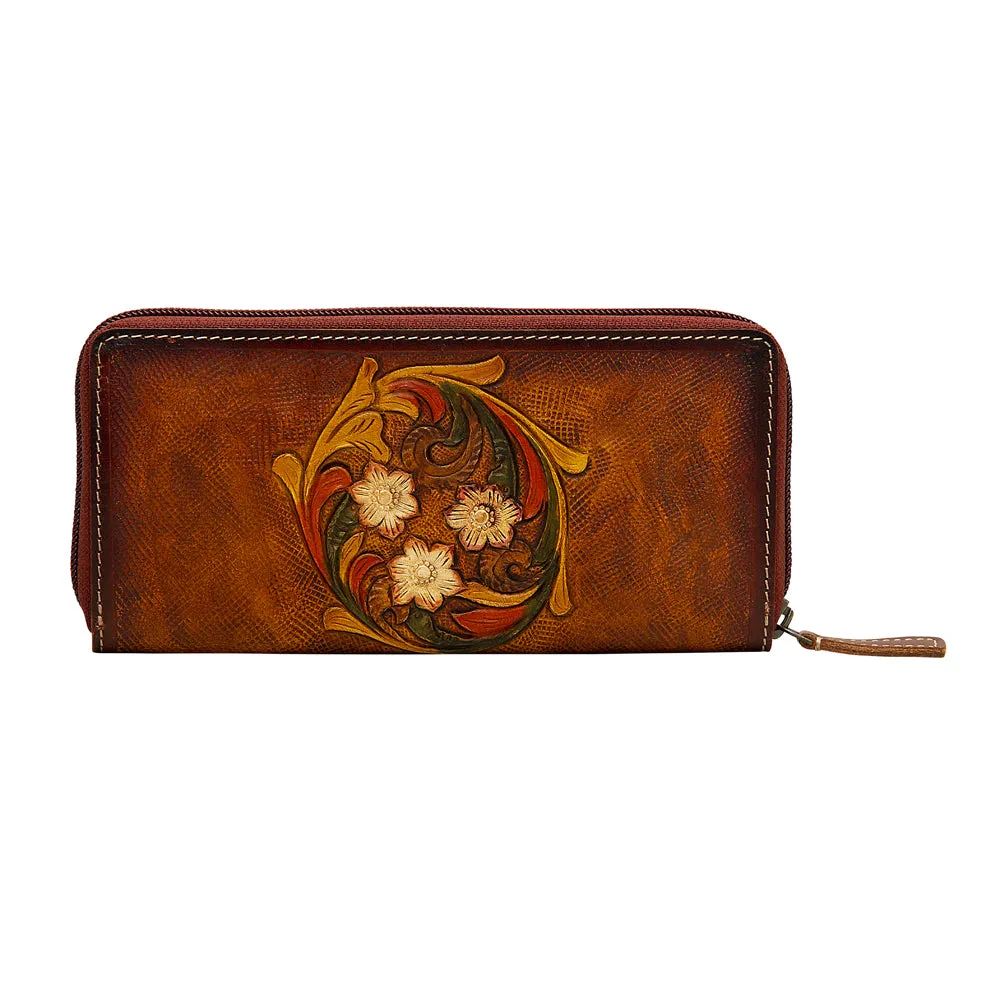 Floral Circular Wallet sold by Myra Bag product image thumbnail 3