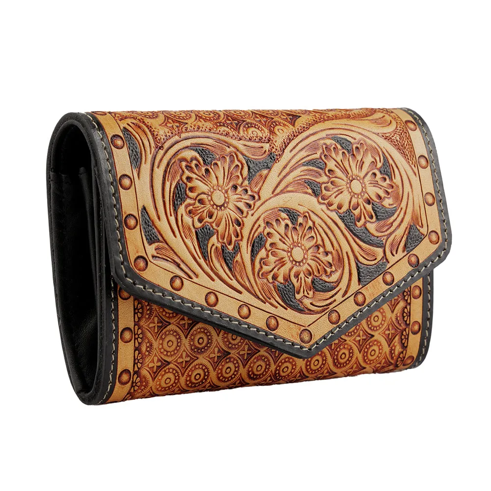 Orange Black Wallet sold by Myra Bag product image thumbnail 2