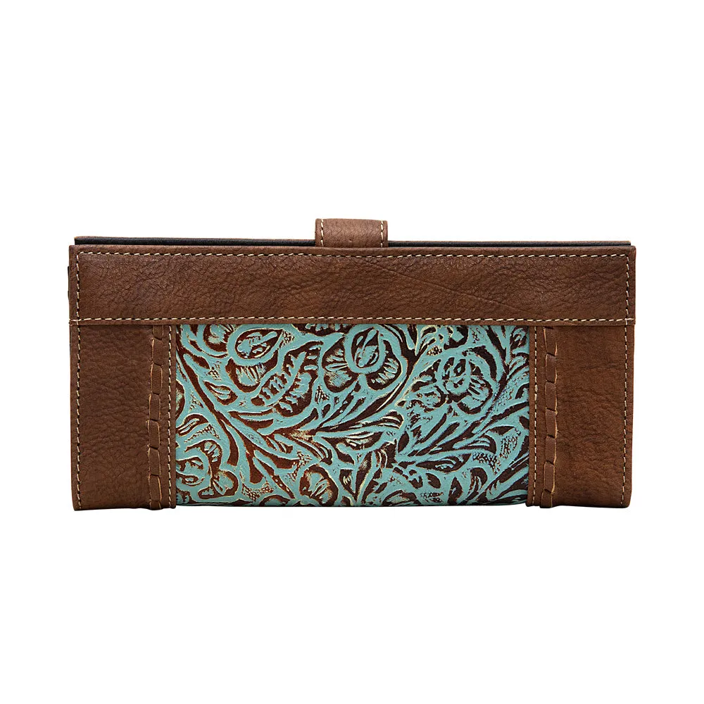 Mini Brown Wallet sold by Myra Bag product image thumbnail 3