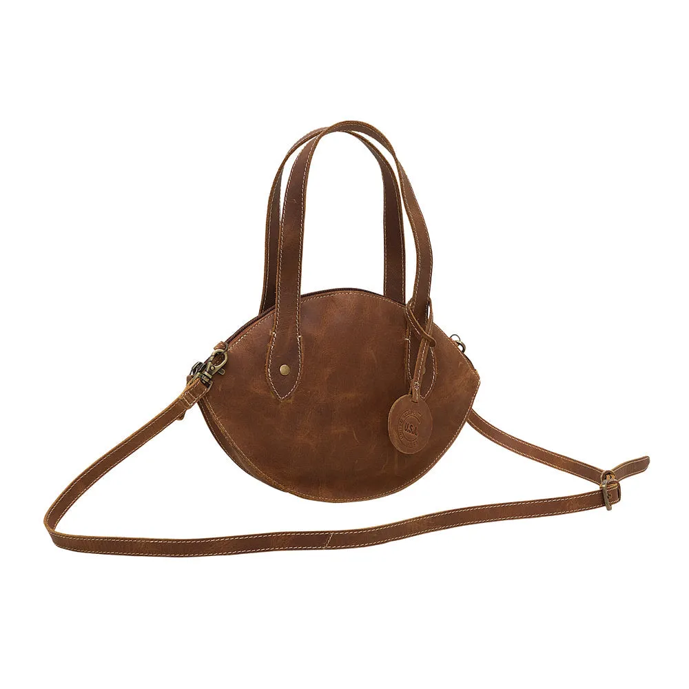 Brown Nest Leather & Hair On Bag sold by Myra Bag product image thumbnail 3