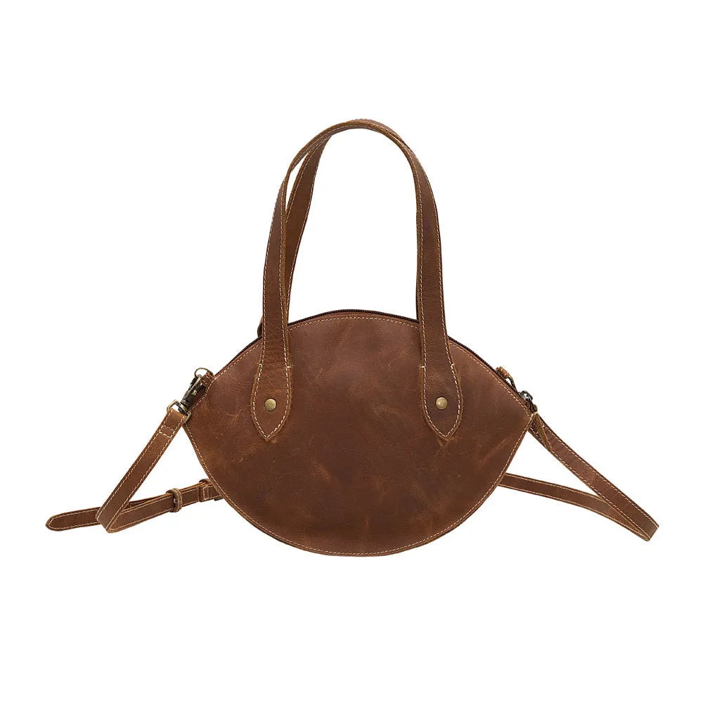 Brown Nest Leather & Hair On Bag sold by Myra Bag