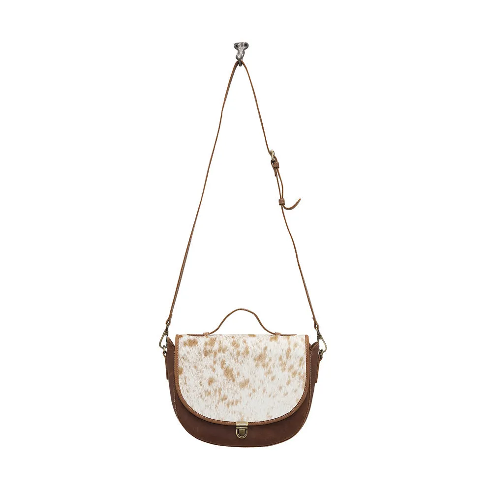 Vanilla Fiesta Leather & Hair On Bag sold by Myra Bag product image thumbnail 4