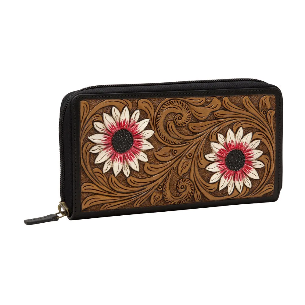 Orange Bloom Wallet sold by Myra Bag product image thumbnail 2