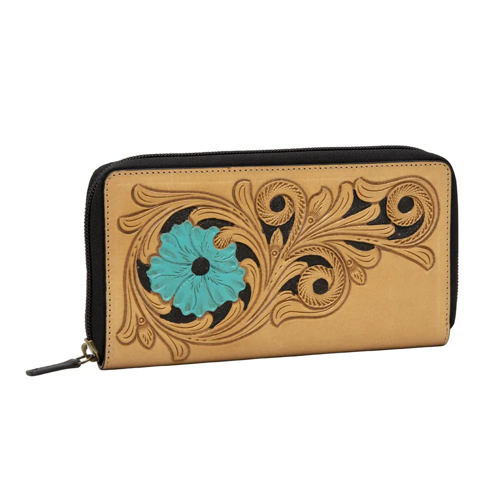 Blue Bloom Wallet sold by Myra Bag product image thumbnail 2