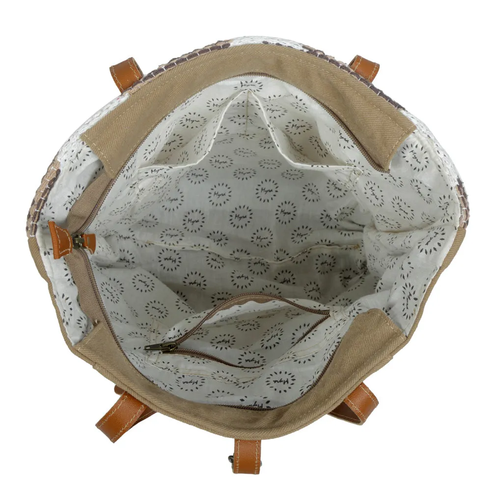 Geometrical Tote Bag sold by Myra Bag product image thumbnail 4