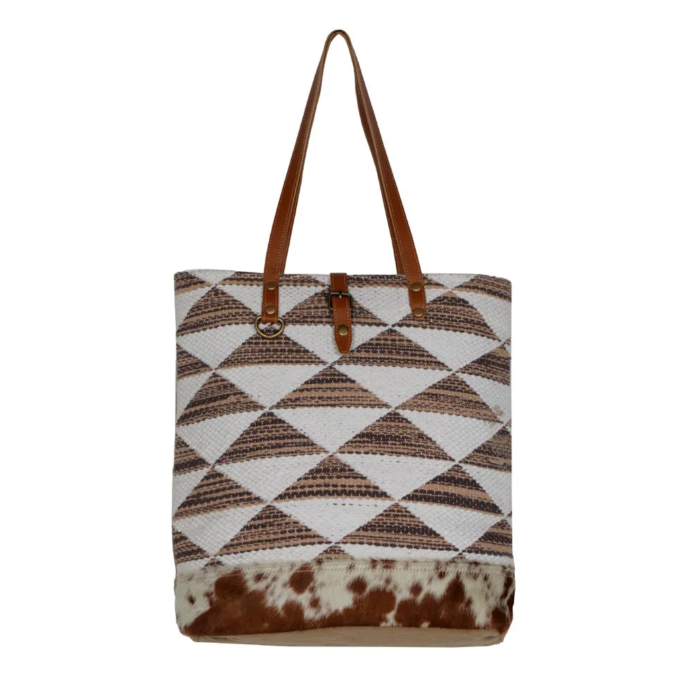 Geometrical Tote Bag sold by Myra Bag