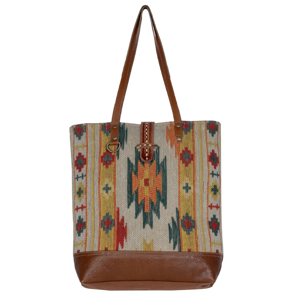 Gold n Bold Tote Bag sold by Myra Bag