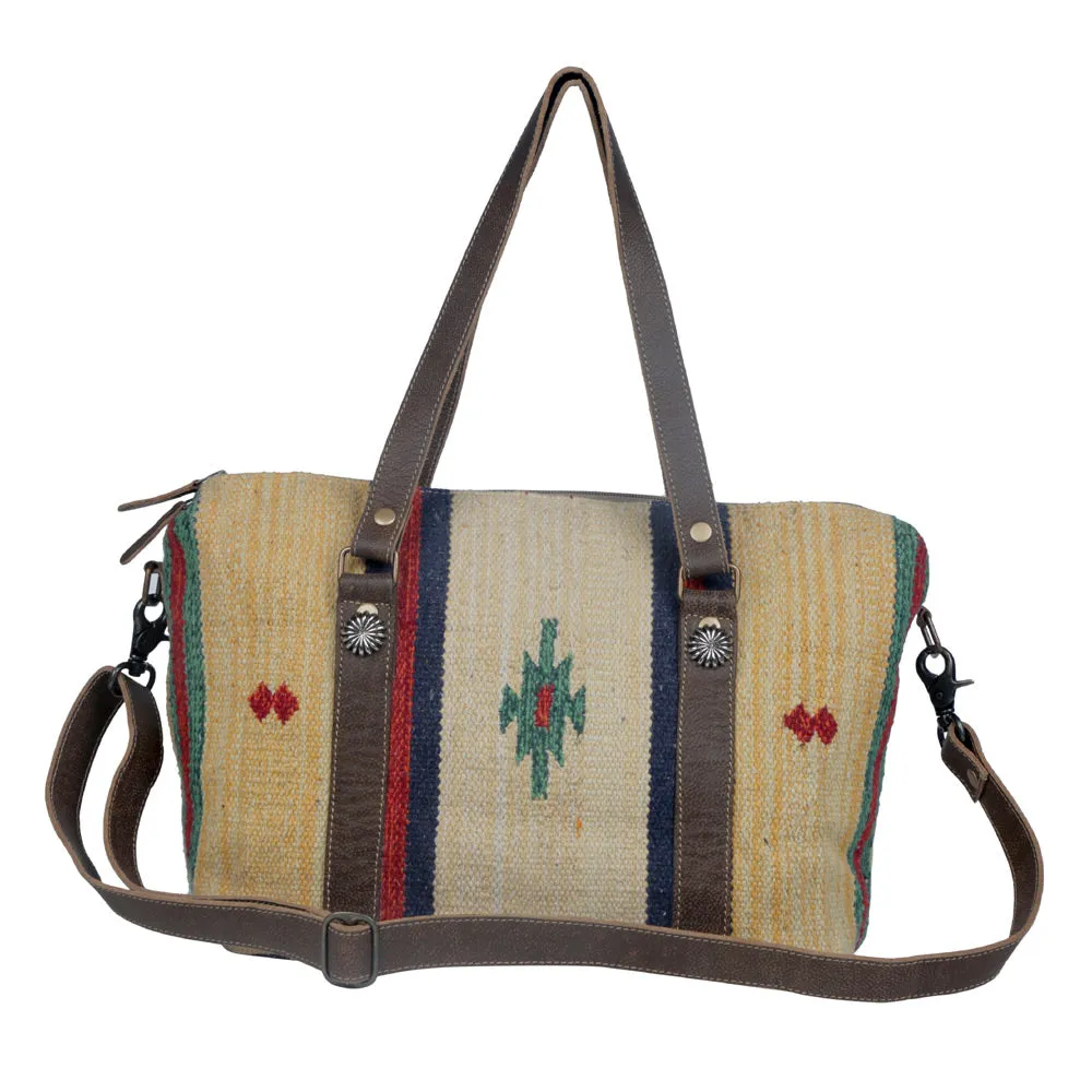 Moroccan Mini Duffle sold by Myra Bag