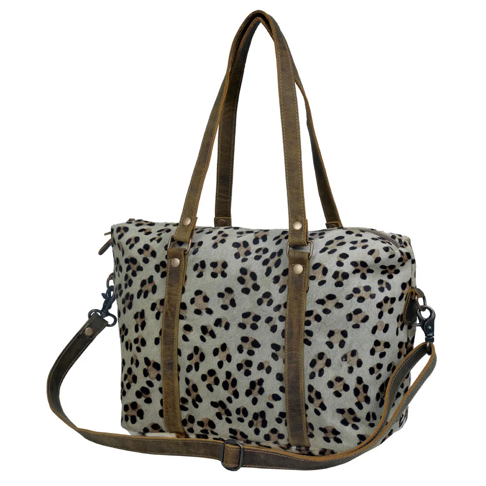 Pretty Print Mini Duffle sold by Myra Bag product image thumbnail 2