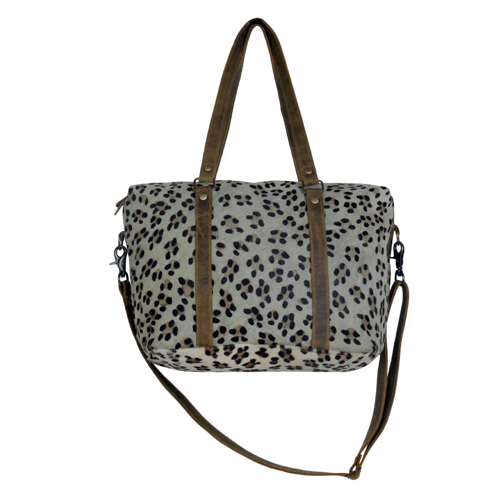 Pretty Print Mini Duffle sold by Myra Bag product image thumbnail 4