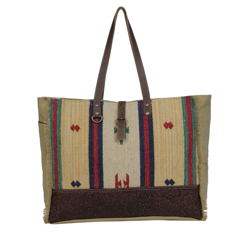 Dependable Weekender Bag sold by Myra Bag