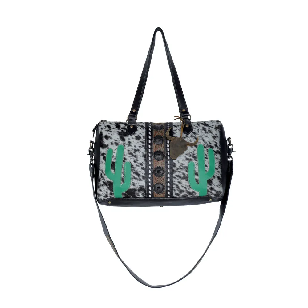 Little Succulents Mini Duffle sold by Myra Bag product image thumbnail 4