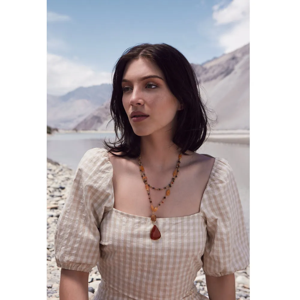 Rakuyou Necklace sold by Myra Bag product image thumbnail 3