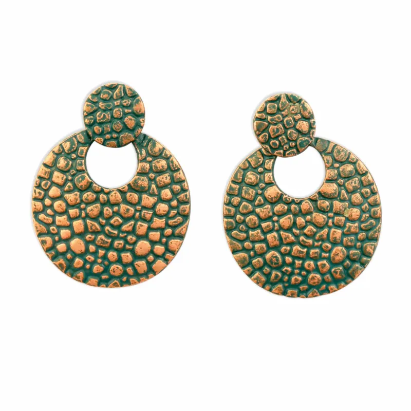 Cuprous Earrings sold by Myra Bag
