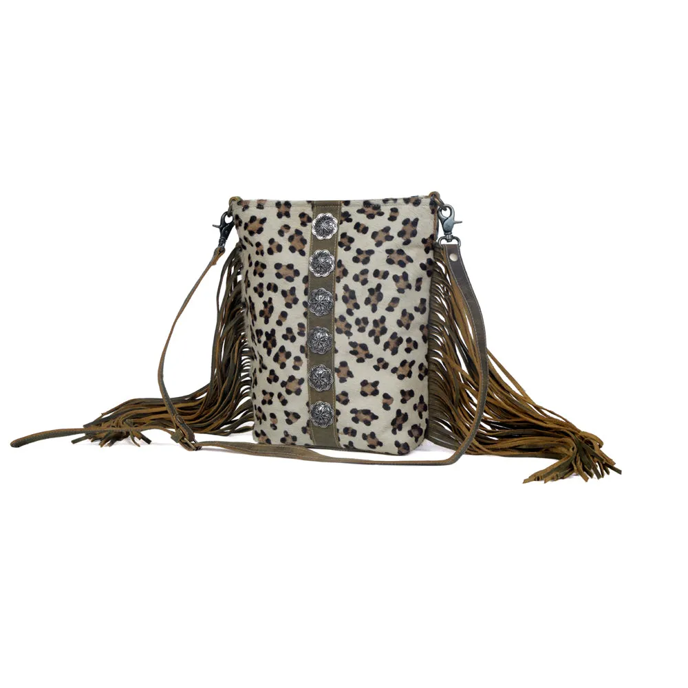 Ornamental Leather & Hairon Bag sold by Myra Bag product image thumbnail 2