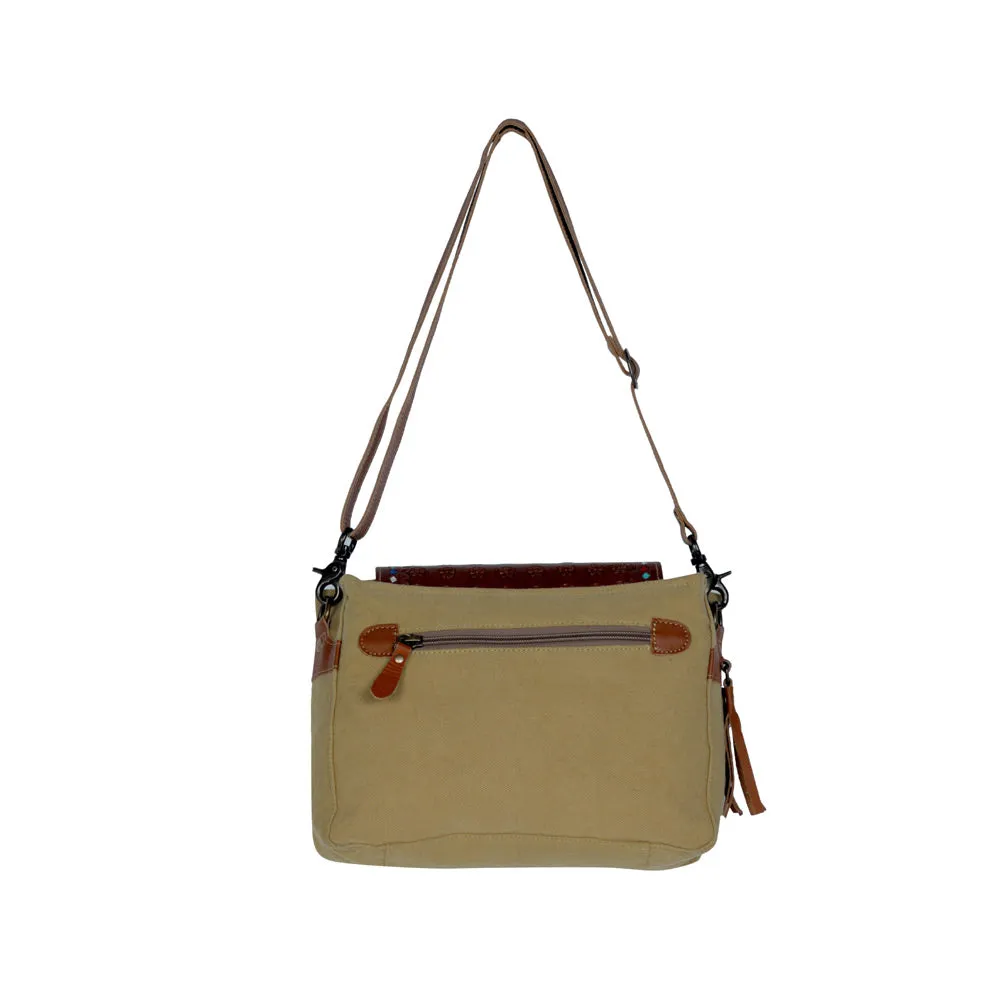 Floral Etchings Hand-Tooled Bag sold by Myra Bag product image thumbnail 5