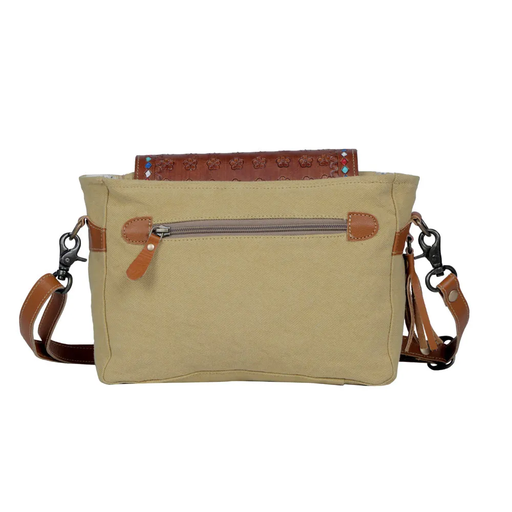 Floral Etchings Hand-Tooled Bag sold by Myra Bag product image thumbnail 3