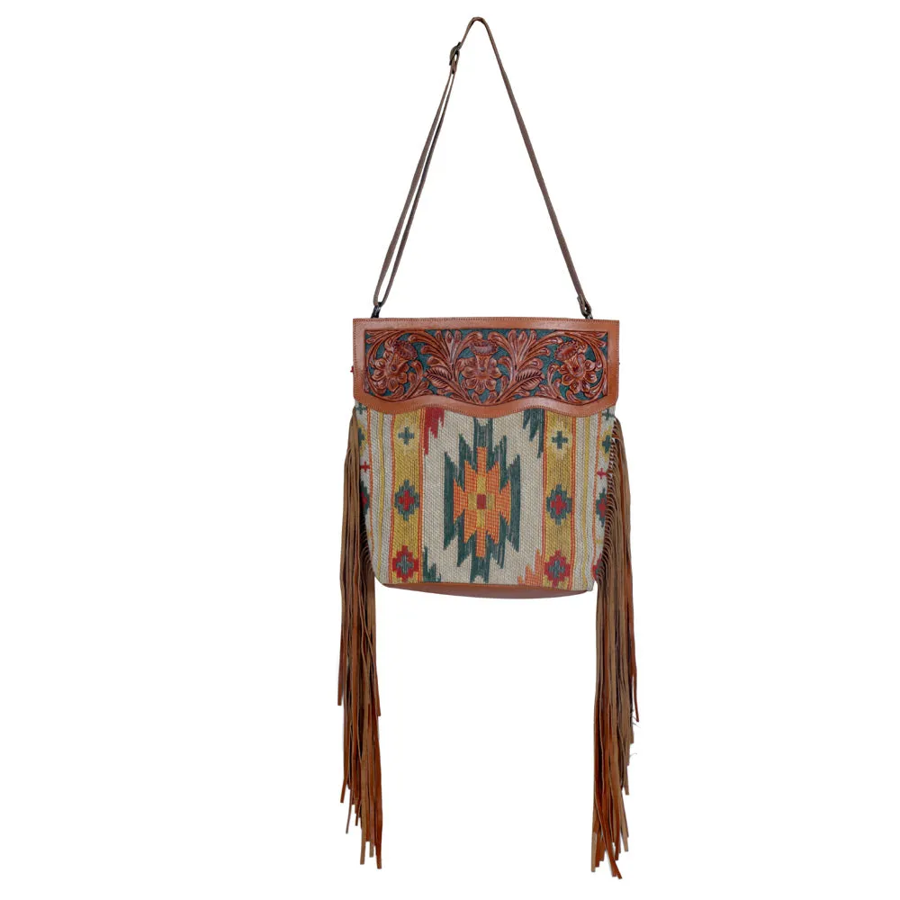 Tingle Wingle Hand-Tooled Bag sold by Myra Bag product image thumbnail 4