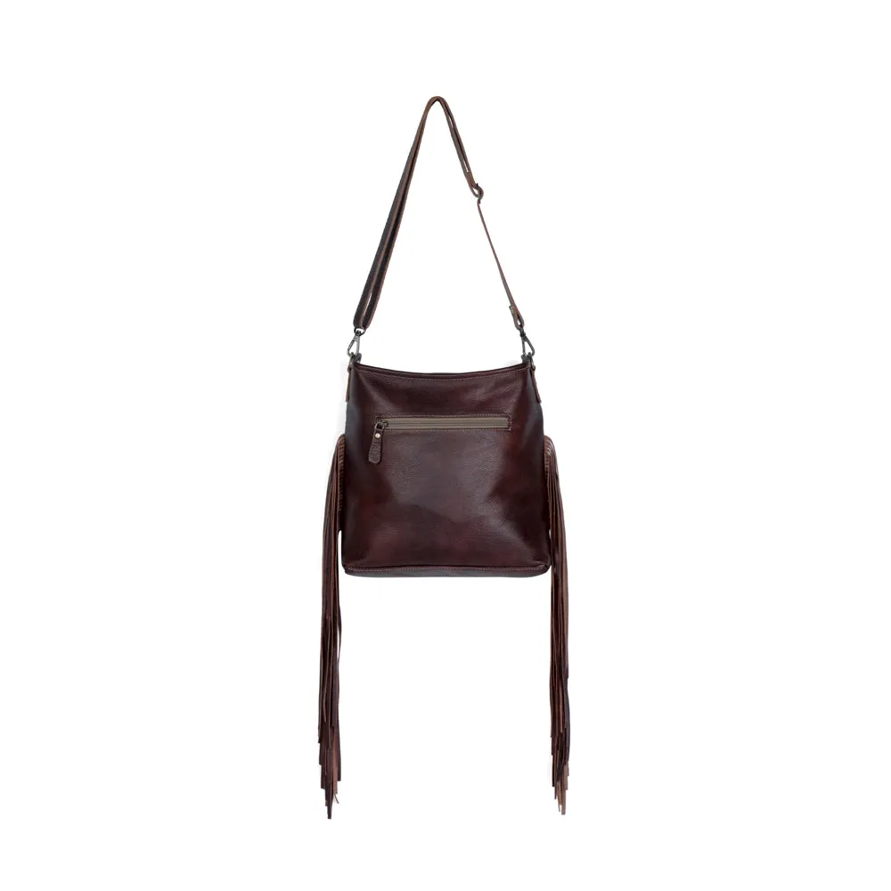 Classic Etchings Leather & Hairon Bag sold by Myra Bag product image thumbnail 5