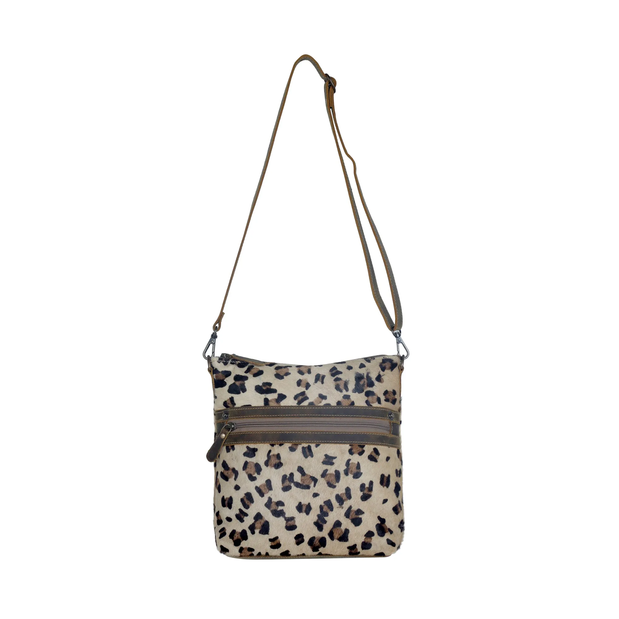 Charisma Leopard Print Leather & Hairon Bag sold by Myra Bag product image thumbnail 4