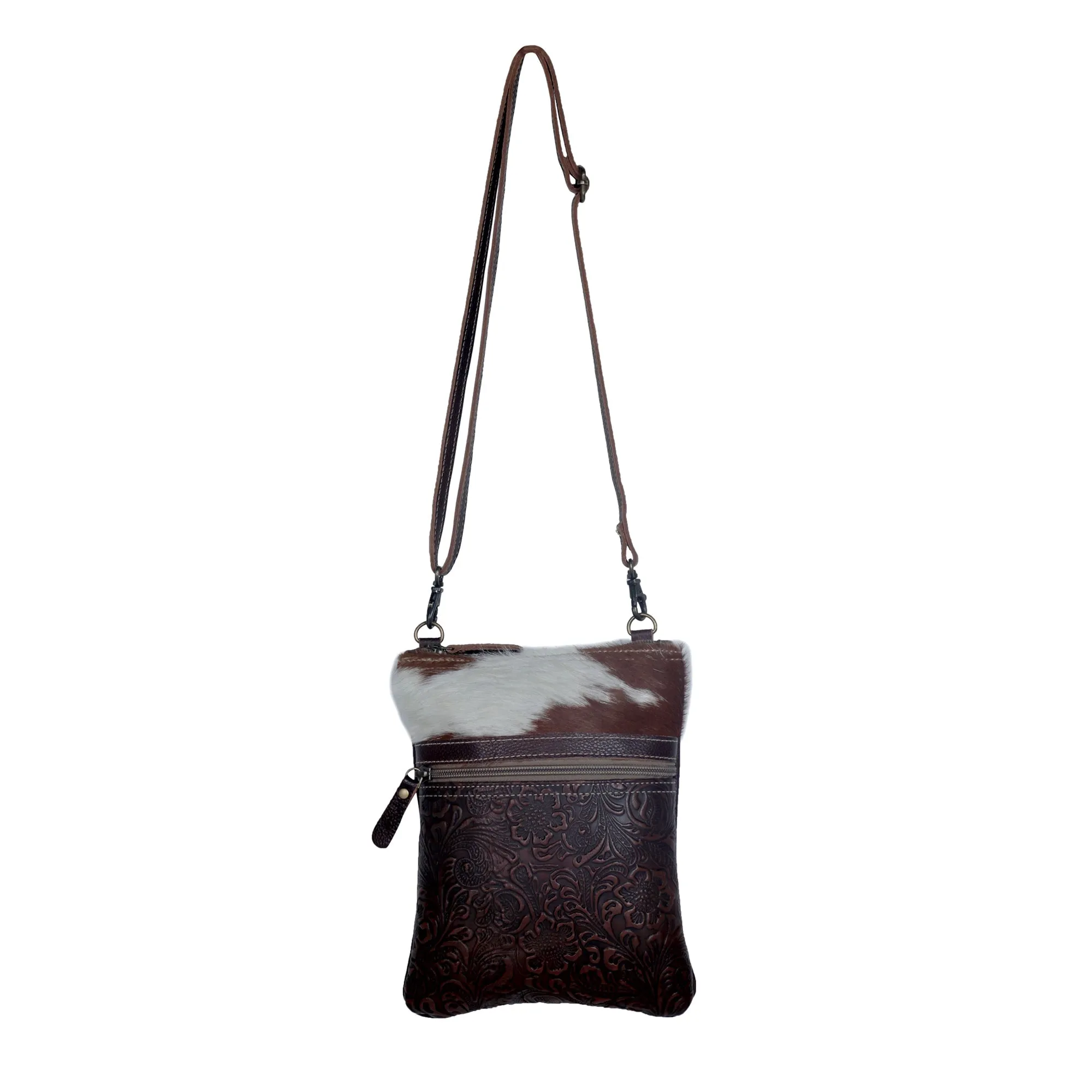 Tangled Vine Leather & Hairon Bag sold by Myra Bag product image thumbnail 4