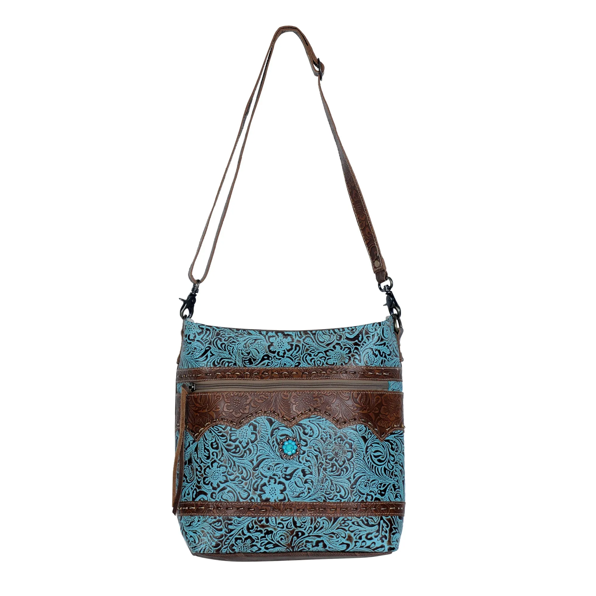 Mighty River Leather & Hairon Bag sold by Myra Bag product image thumbnail 4