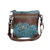 Azure Aesthetic Leather & Hairon Bag sold by Myra Bag