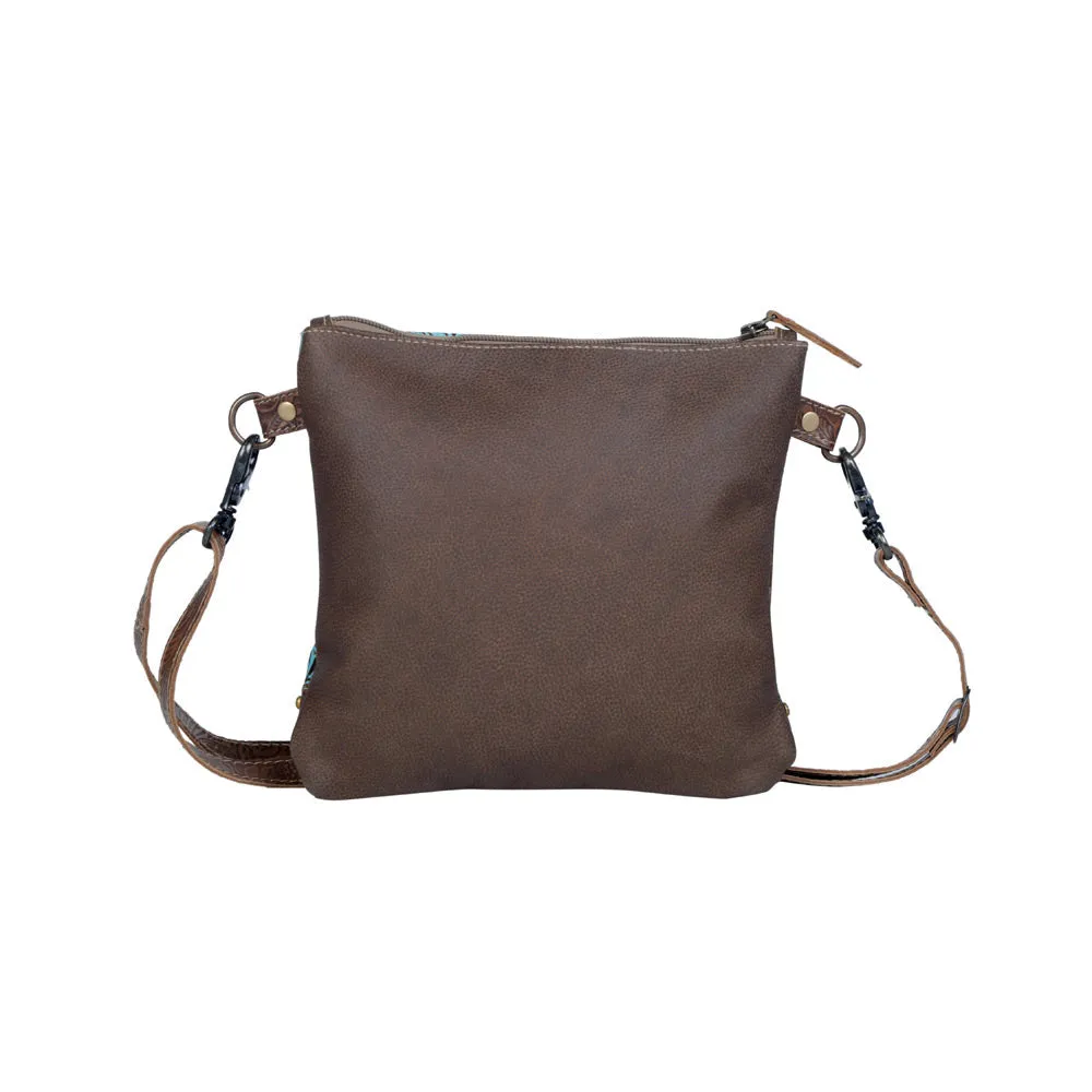 Azure Aesthetic Leather & Hairon Bag sold by Myra Bag product image thumbnail 3