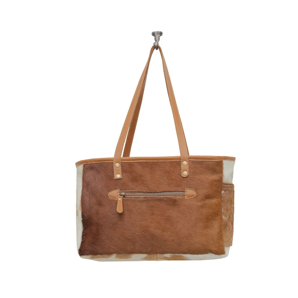 Christine Leather & Hairon Bag sold by Myra Bag product image thumbnail 4