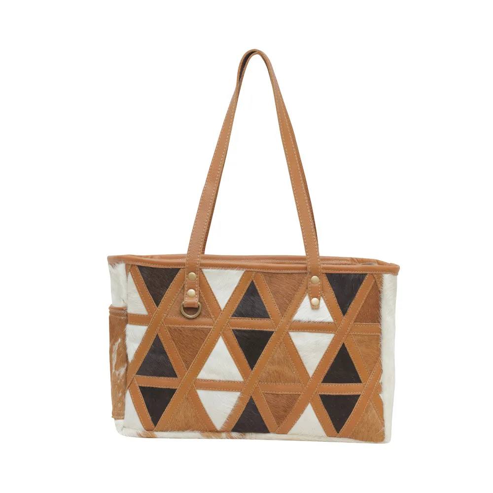 Christine Leather & Hairon Bag sold by Myra Bag