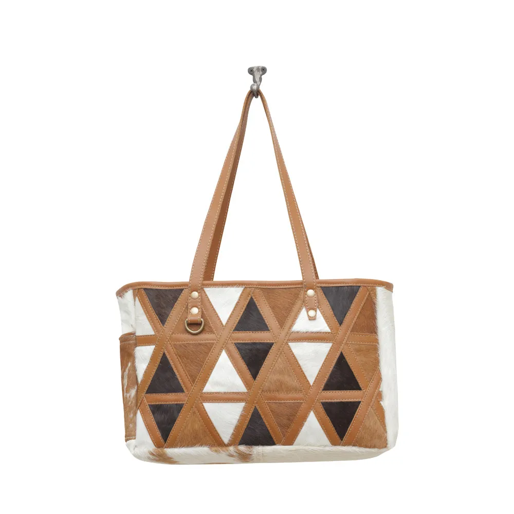 Christine Leather & Hairon Bag sold by Myra Bag product image thumbnail 5