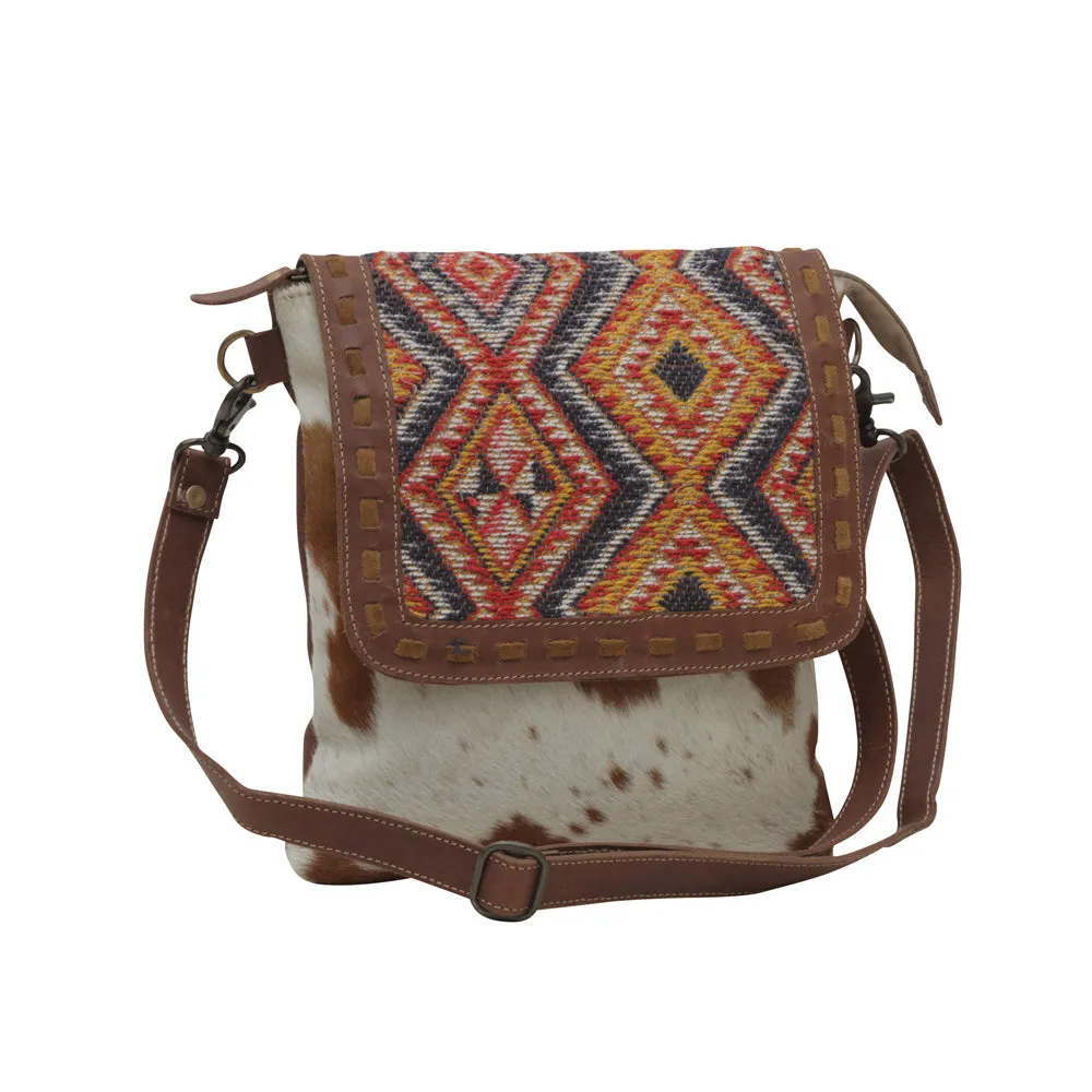 Hazelnut Touch Canvas & Hairon Bag sold by Myra Bag product image thumbnail 2