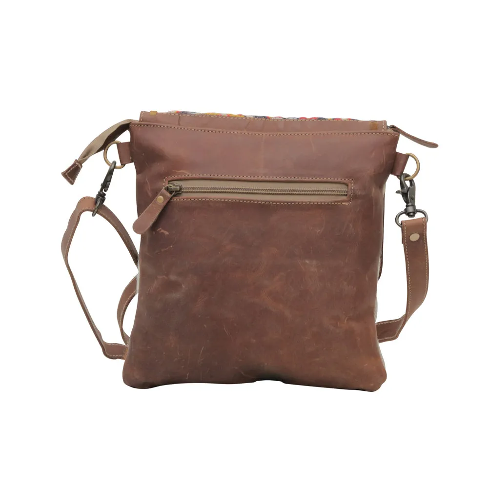 Hazelnut Touch Canvas & Hairon Bag sold by Myra Bag product image thumbnail 3