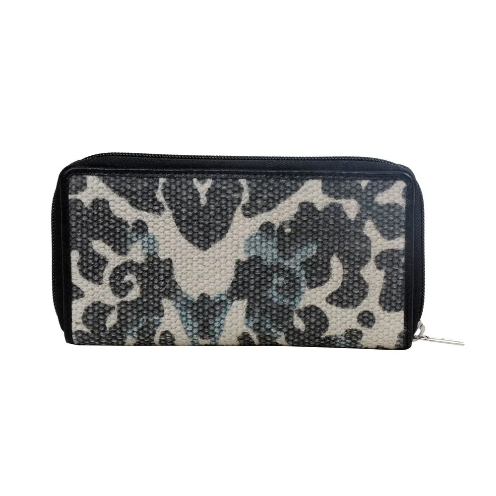 BLUE FOLIAGED WALLET sold by Myra Bag product image thumbnail 3