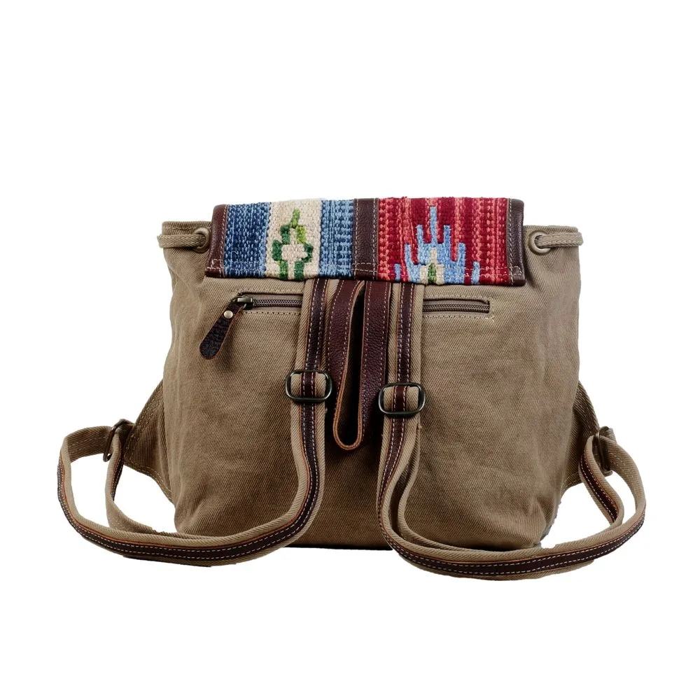 AMBER AND AZURE BACKPACK BAG sold by Myra Bag product image thumbnail 3