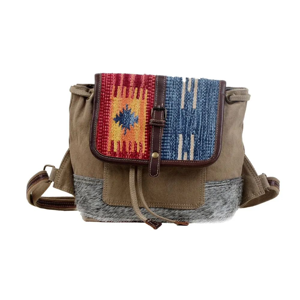 AMBER AND AZURE BACKPACK BAG sold by Myra Bag