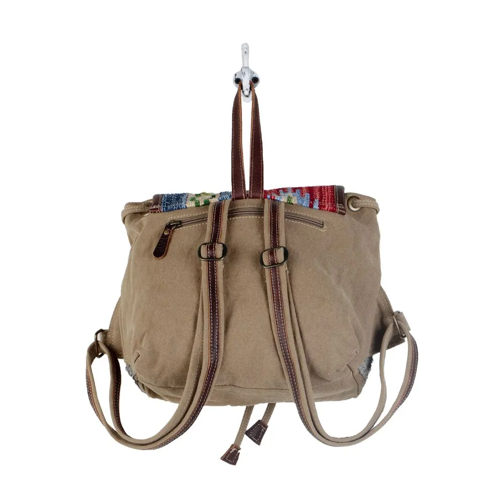 AMBER AND AZURE BACKPACK BAG sold by Myra Bag product image thumbnail 5