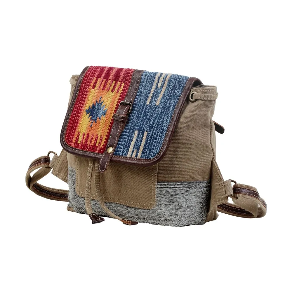 AMBER AND AZURE BACKPACK BAG sold by Myra Bag product image thumbnail 2