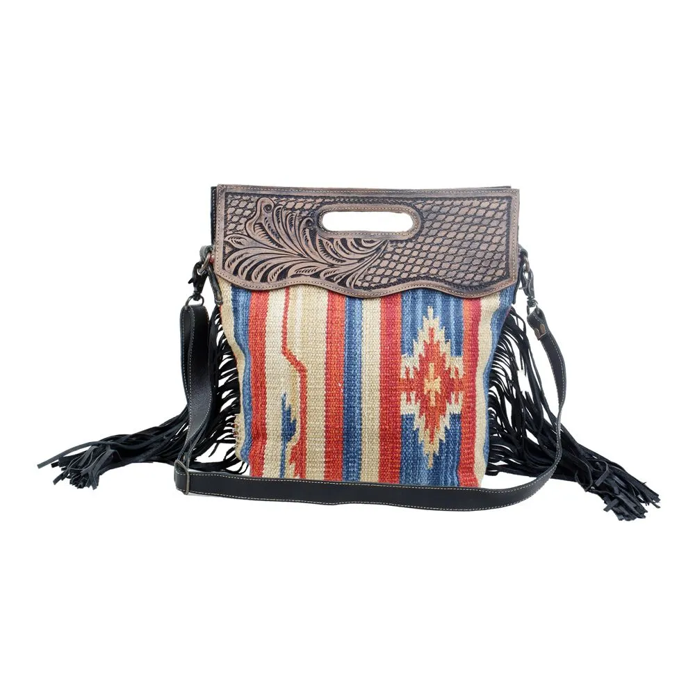 IMPACTFUL HAND TOOLED BAG sold by Myra Bag product image thumbnail 3